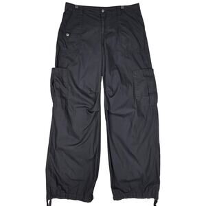 WILD FABLE CARGO PANTS – BLACK – WOMEN’S SIZE M – ADJUSTABLE WAIST – STREATWEAR